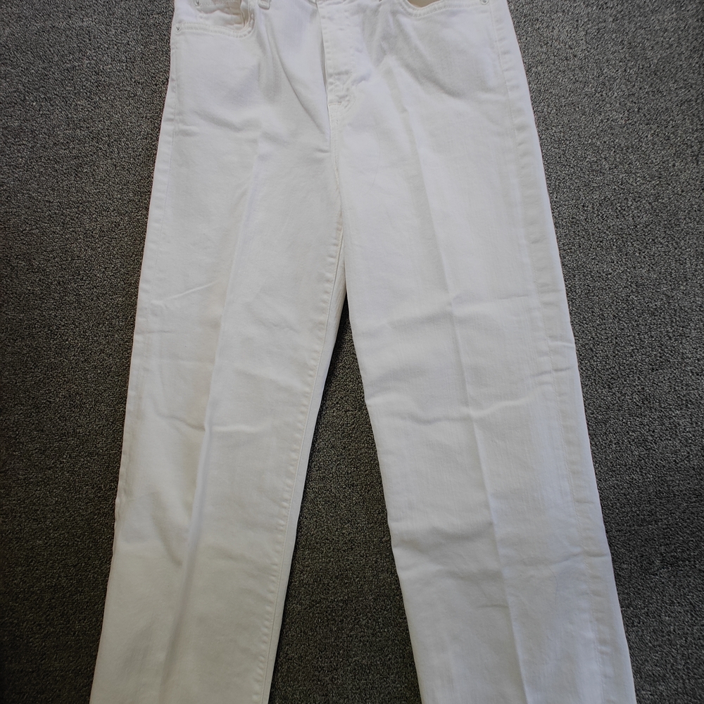 7 For All Mankind Ivory Denim